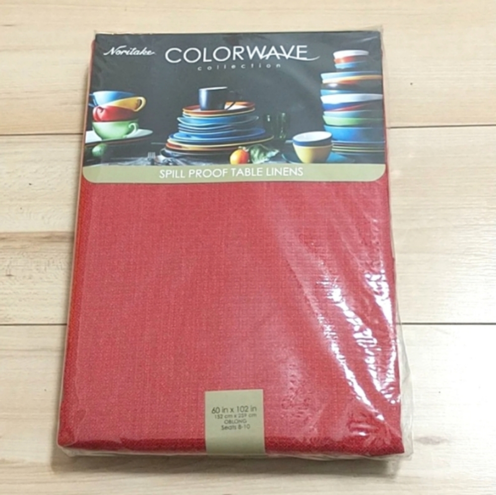 Noritake spill proof table linens